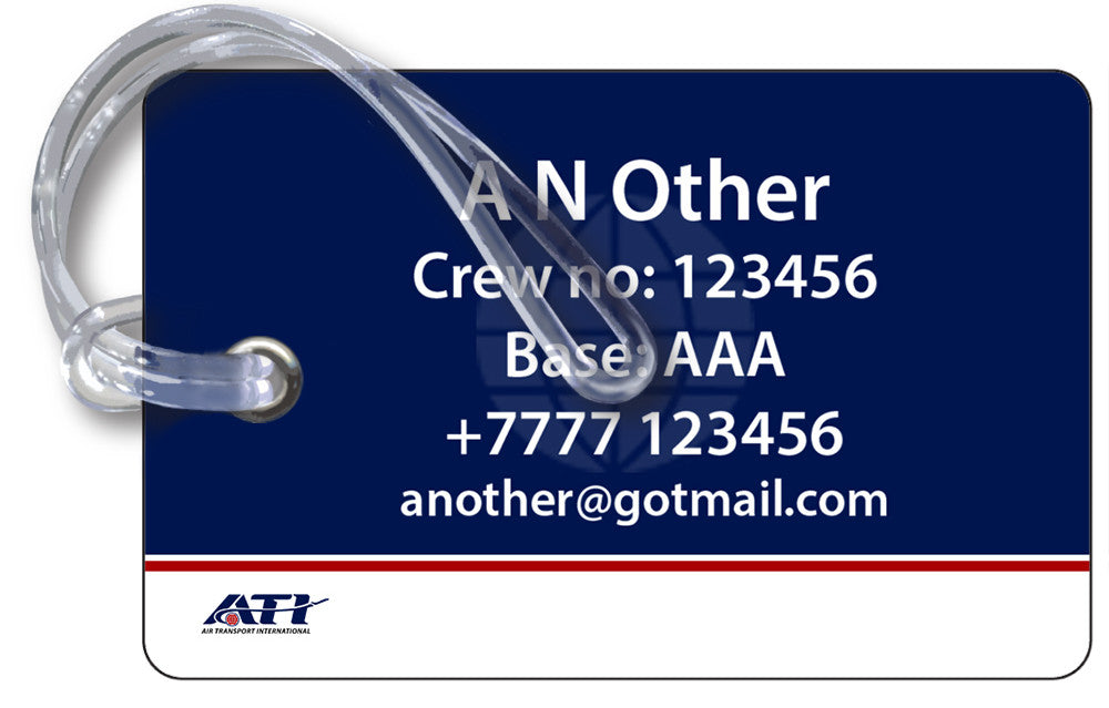 ATI Logo Luggage Tag ATI Logo