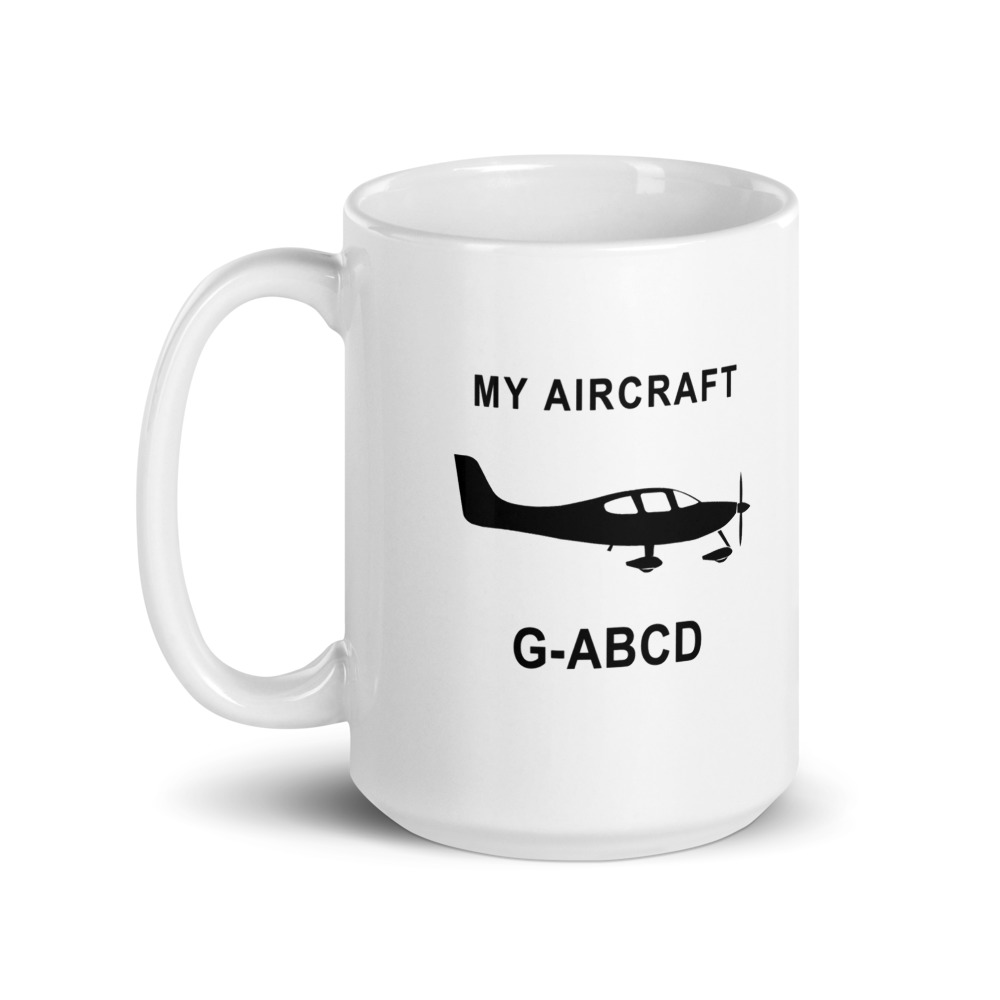 Personalized My Aircraft Coffee Mug