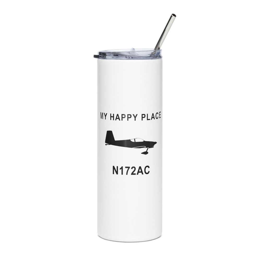 Personalized My Aircraft Travel Tumbler