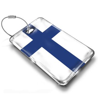 Finland Flag Luggage Tag