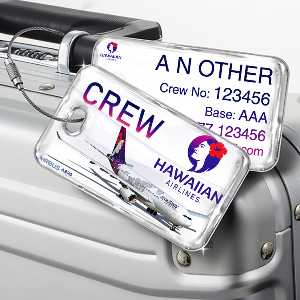 Hawaiian Airlines A330 Luggage Tag Hawaiian Airlines A330