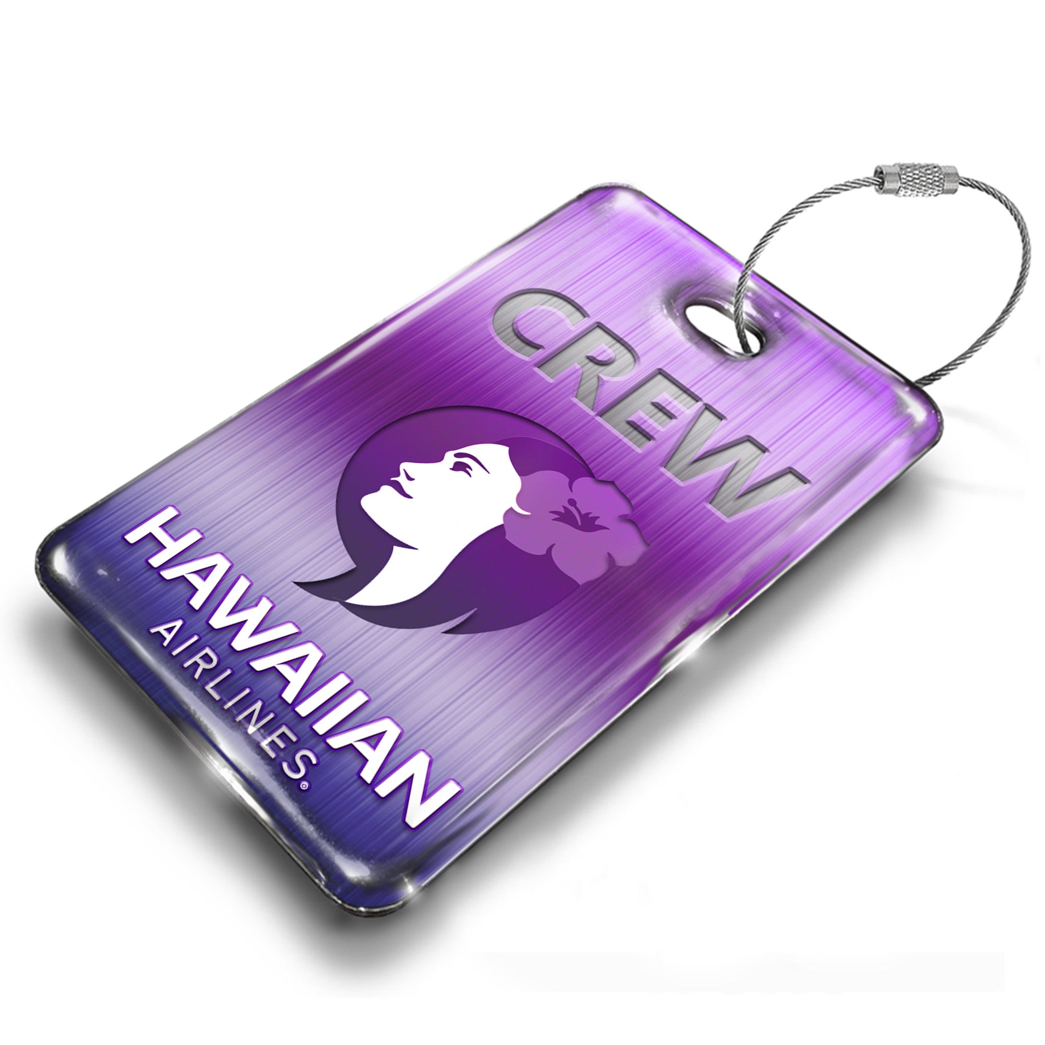 Hawaiian Airlines Portrait Luggage Tag Hawaiian Airlines Portrait