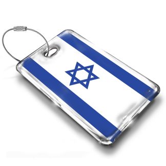 Israel Flag Luggage Tag