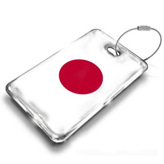 Japan Flag Luggage Tag