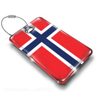 Norway Flag Luggage Tag