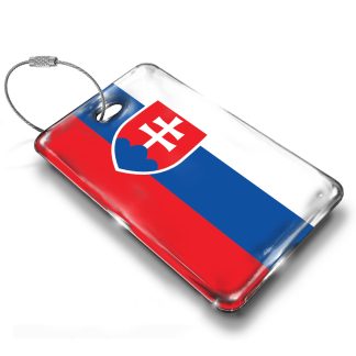 Slovakia Flag Luggage Tag