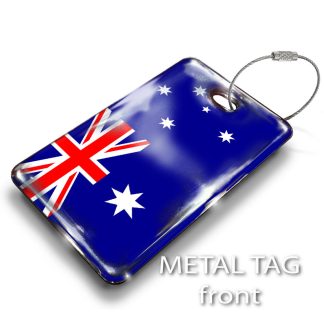 Australian Flag Luggage Tag