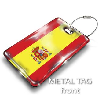 Spanish Flag Luggage Tag