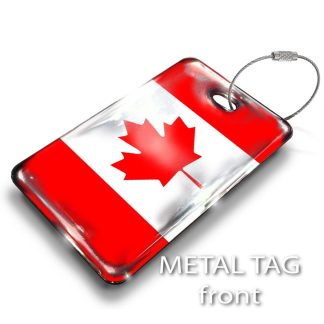 Canada Flag Luggage Tag