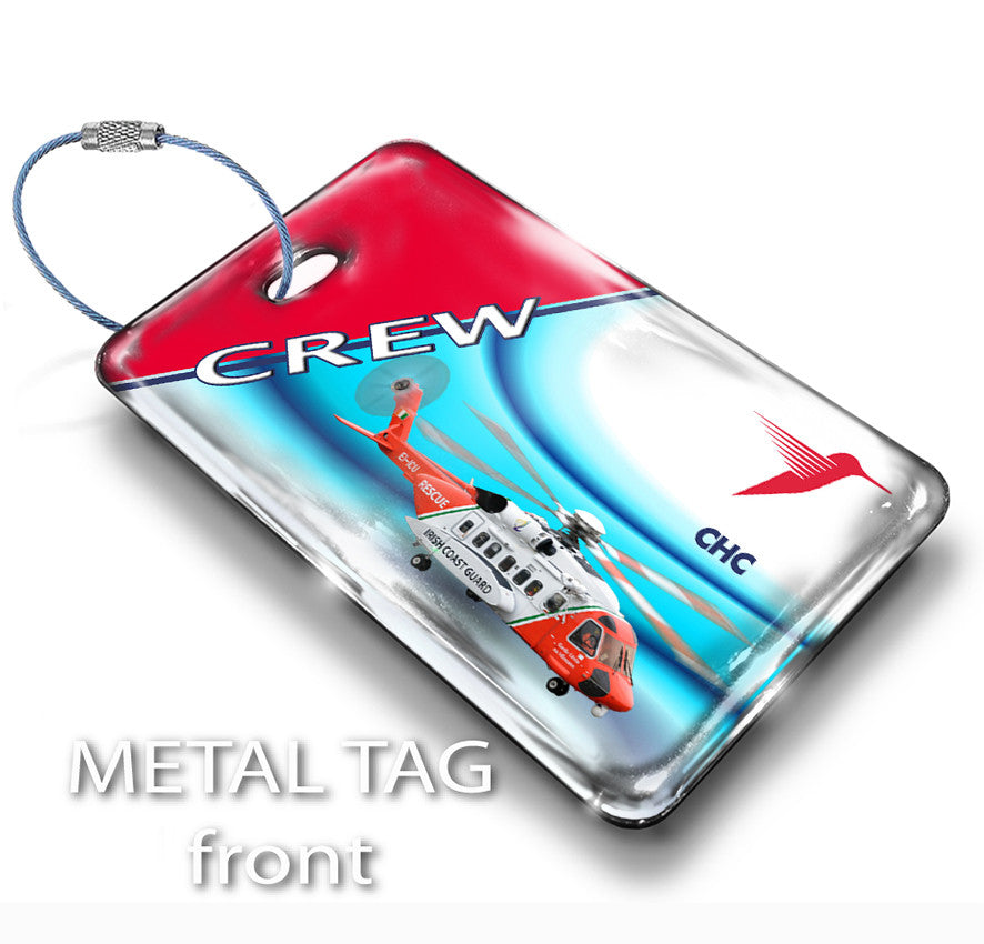CHC Helicopter S92 Luggage Tag CHC Helicopter S92