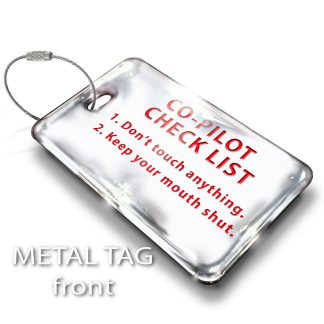 Co-Pilot (CheckList) Luggage Tag