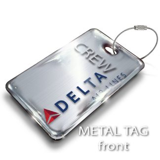 Delta Air Lines Landscape Silver