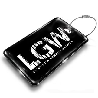 LGW Base Tag — metal front