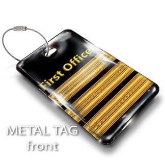 First Officer(3 BARS) Crew Tag Luggage Tag