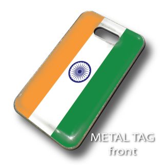 India Flag Luggage Tag