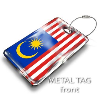 Malaysia flag Luggage Tag