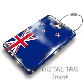 New Zealand Flag Luggage Tag