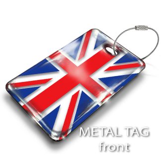 UK-Union Jack Flag Luggage Tag